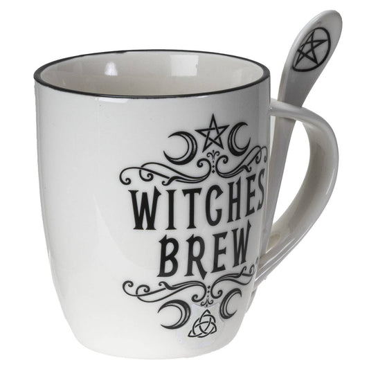 Witches Brew Mug & Spoon Set