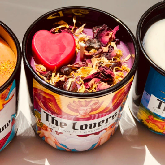 The Lover's Tarot Candle