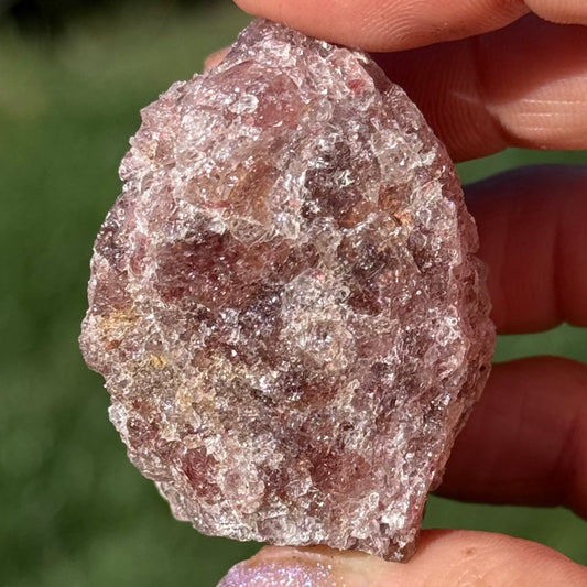 Raw Cherry Quartz| Energizing Intentions and Creativity