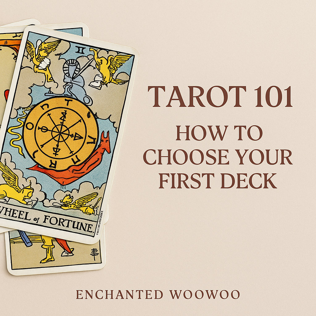 Tarot 101, tarot cards stacked