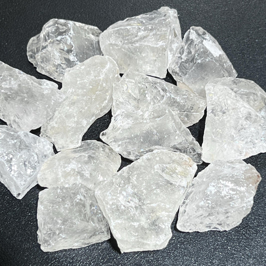 Raw Clear Quartz Crystal Rough Stones (By The Piece or Pound)