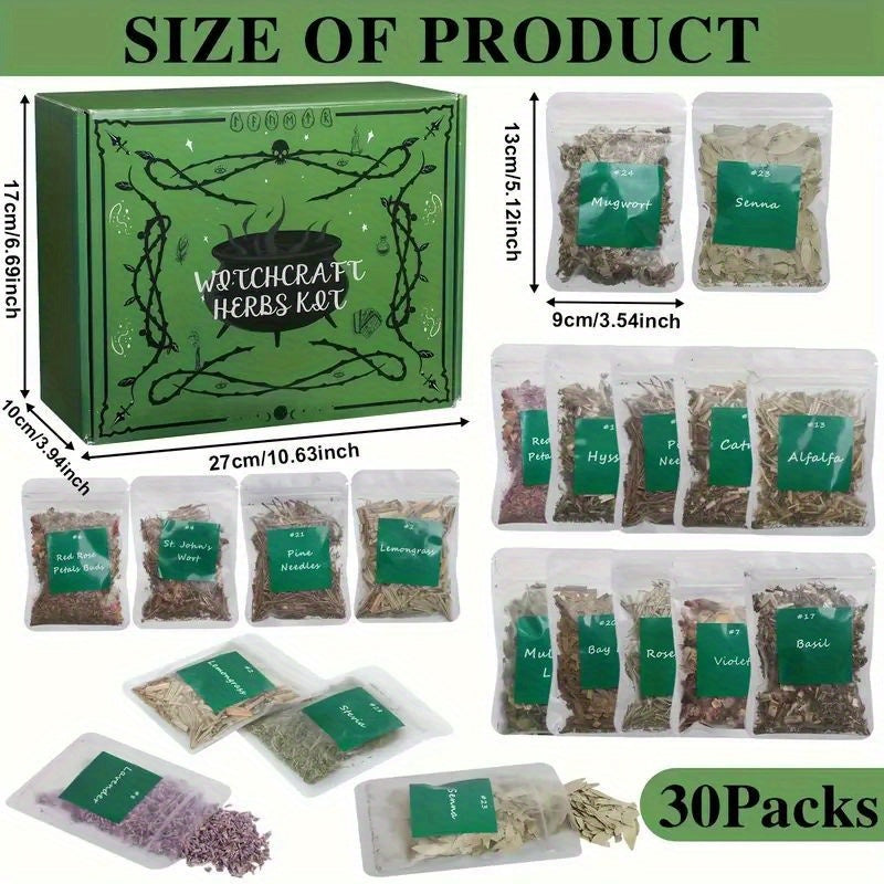 Green Witchcraft Herbs Kit