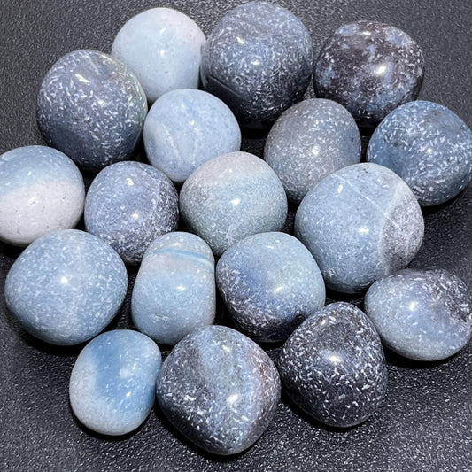 Blue Trolleite Tumbled Stones (Ascension Stone)(By The Piece or Pound)