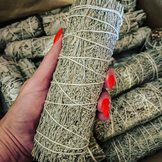 Blue Sage Smudge Stick: Ethically Sourced Cleansing Bundle