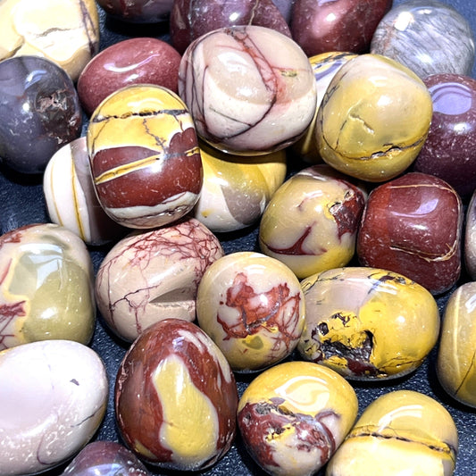 Mookaite Jasper Tumbled Stones (By The Piece Or Pound)