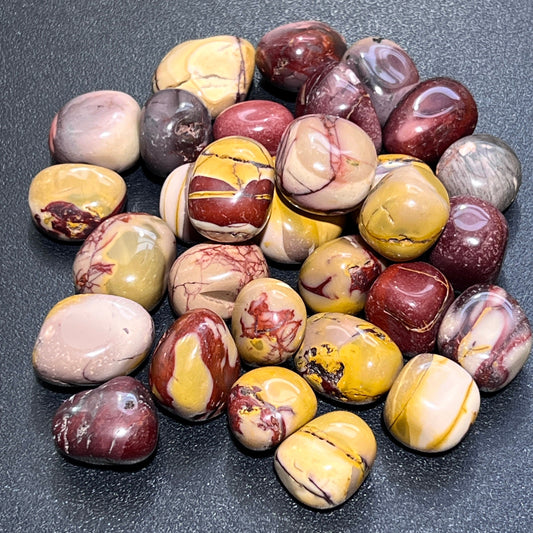 Mookaite Jasper Tumbled Stones (By The Piece Or Pound)