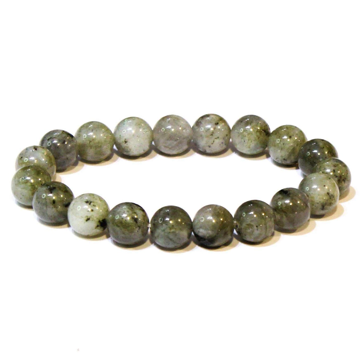 Labradorite Round Bead Bracelet - Magical Protection
